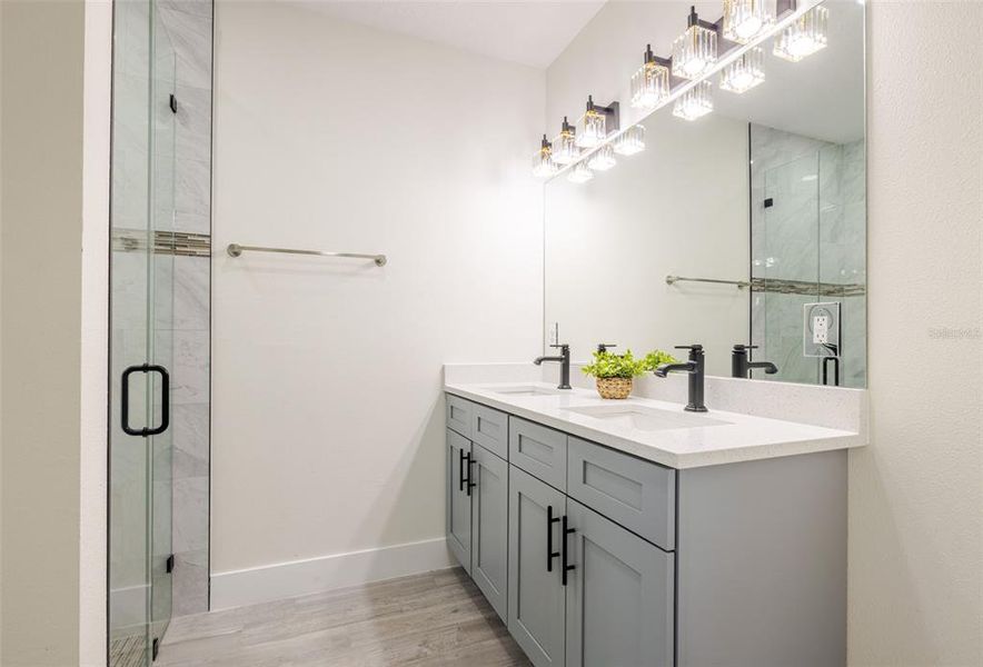 Furnished interior view inside a new home in , Tampa (Image 6).