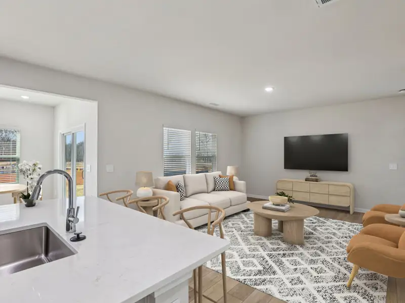 Furnished interior view inside a new home in , Wendell (Image 5).