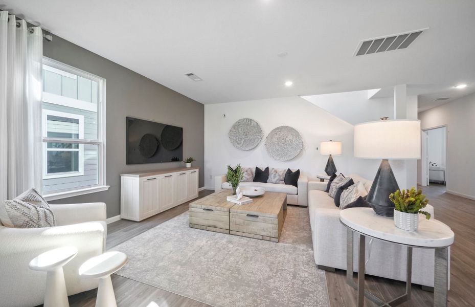 Representative furnished interior of a home built from the Granville by Centex in Crosby Farms, Crosby (Image 6). Representative furnished interior of a home built from the Granville by Centex in Crosby Farms, Crosby (Image 6).
