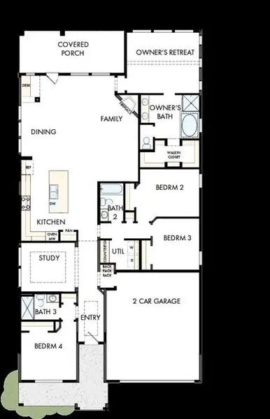 View of home floor plan