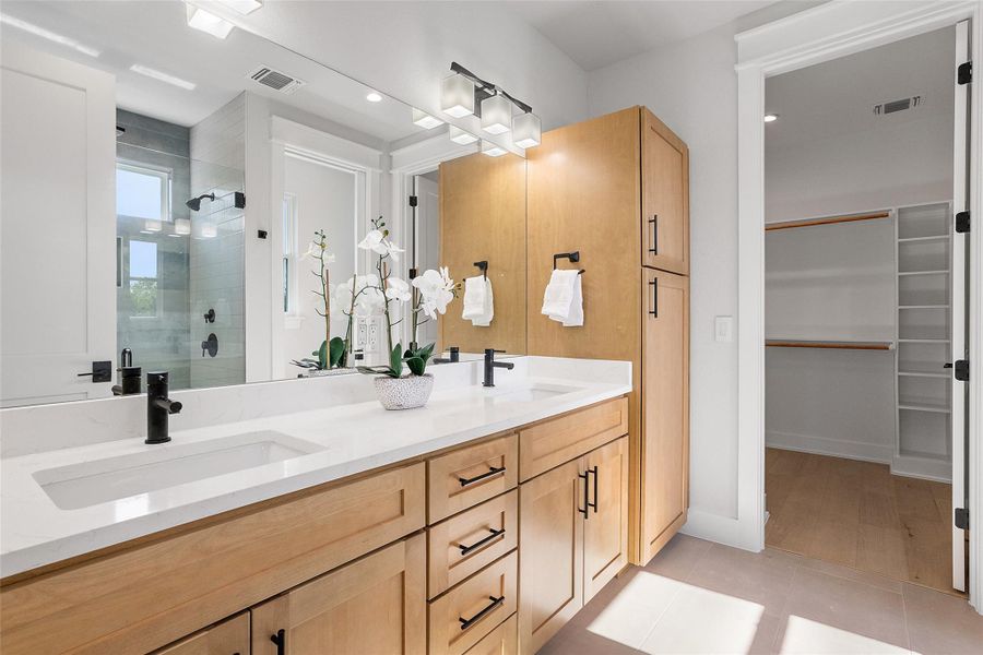 Furnished interior view inside a new home in , Austin (Image 3). Furnished interior view inside a new home in , Austin (Image 3).