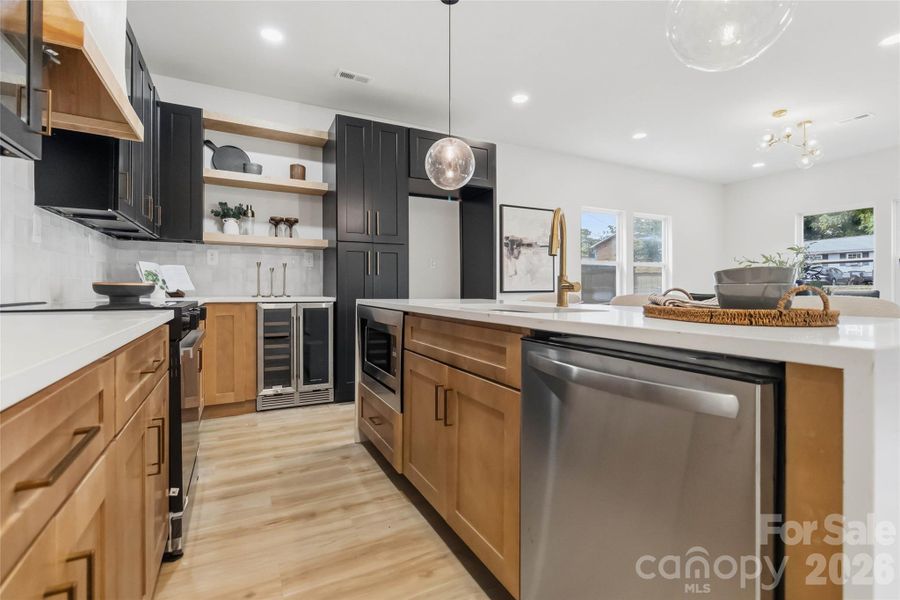 Furnished interior view inside a new home in , Charlotte (Image 30).
