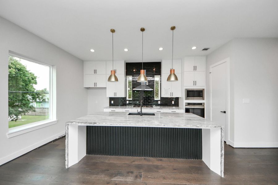 Window detail allowing natural light throughout