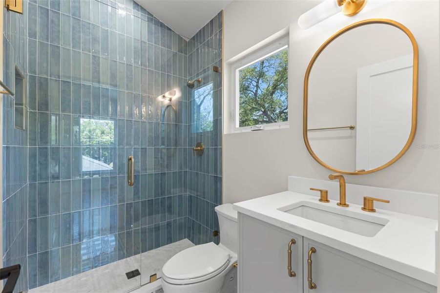 Furnished interior view inside a new home in , St. Petersburg (Image 46).