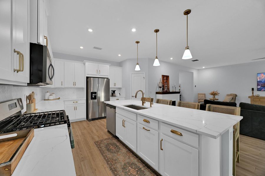 Furnished interior view inside a new home in Tradition - Cadence, Port St. Lucie (Image 42).