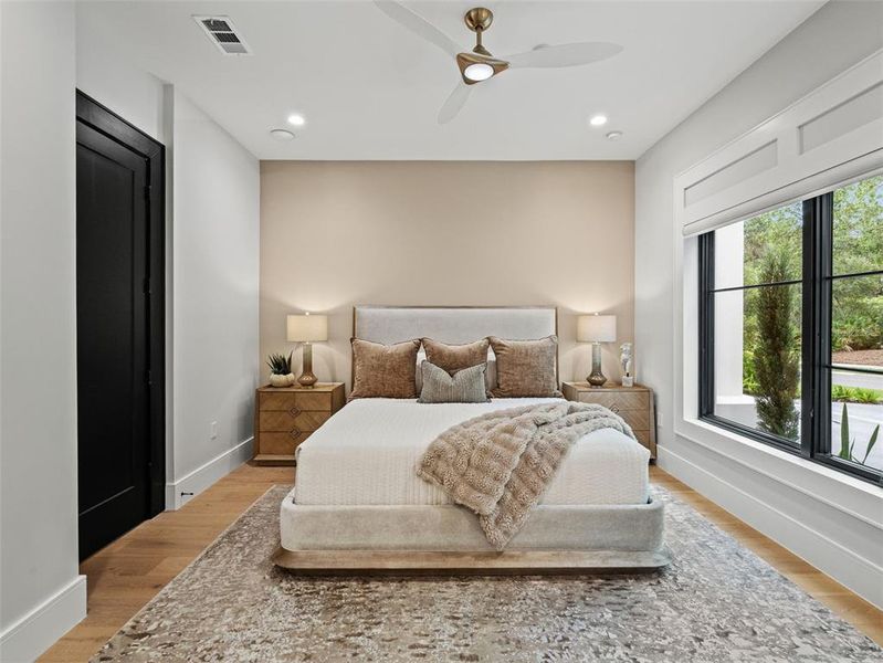 Furnished interior view inside a new home in , Orlando (Image 47).