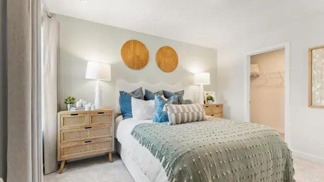 Furnished interior view inside a new home in , Lawrenceville (Image 18).