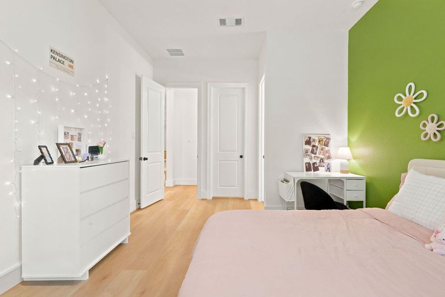 Furnished interior view inside a new home in , New Waverly (Image 42).