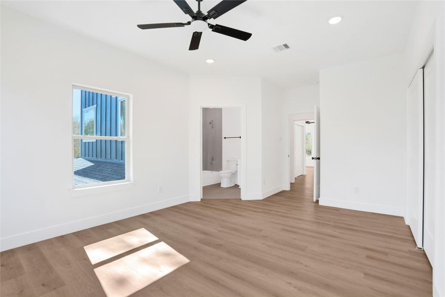 Spacious, unfurnished interior of a new home in , Cypress (Image 38).