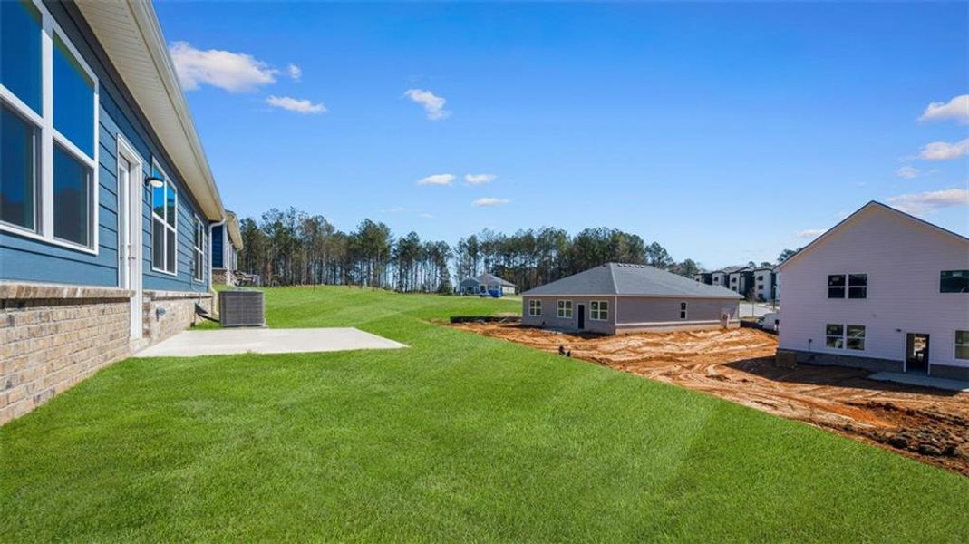 Exterior details and patio area of a home in Willowbrook, Winder (Image 3). Exterior details and patio area of a home in Willowbrook, Winder (Image 3).