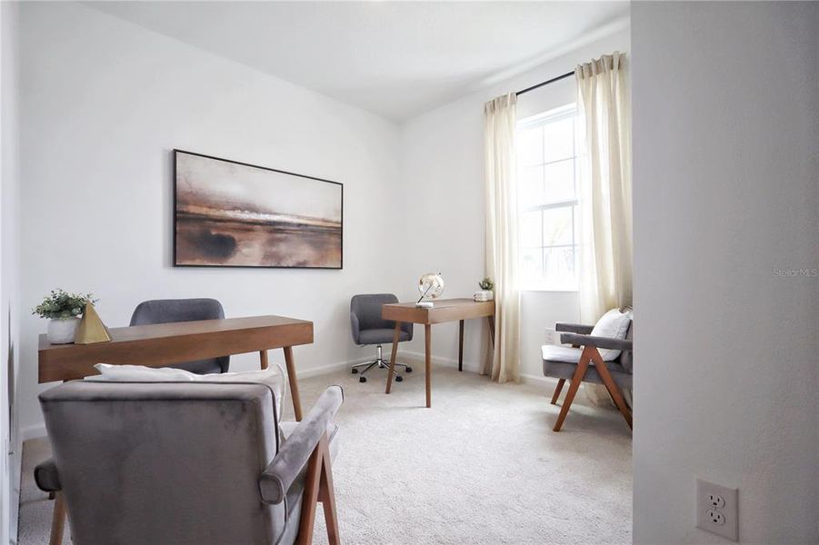 Furnished interior view inside a new home in , Okahumpka (Image 12).