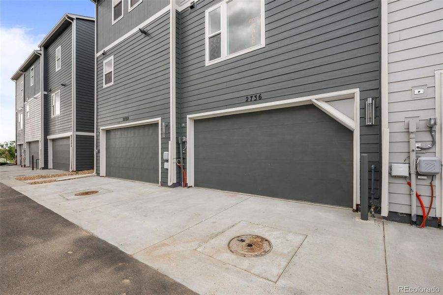 Exterior details and patio area of a home in , Denver (Image 3).