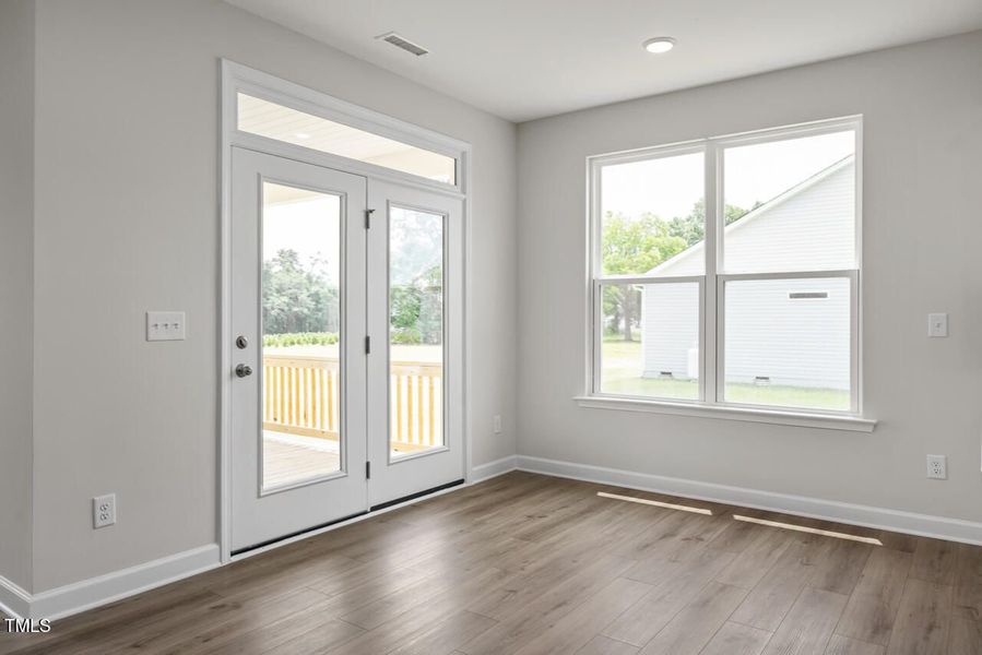 Spacious, unfurnished interior of a new home in Tobacco Road, Angier (Image 100). Spacious, unfurnished interior of a new home in Tobacco Road, Angier (Image 100).