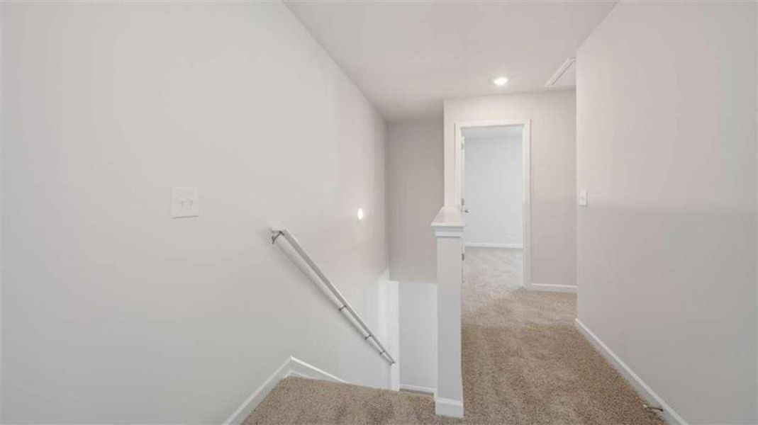 Spacious, unfurnished interior of a new home in Shoal Creek, Hampton (Image 26). Spacious, unfurnished interior of a new home in Shoal Creek, Hampton (Image 26).