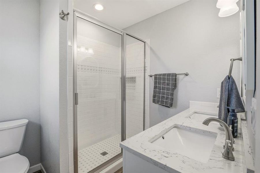 Furnished interior view inside a new home in , Graham (Image 8).