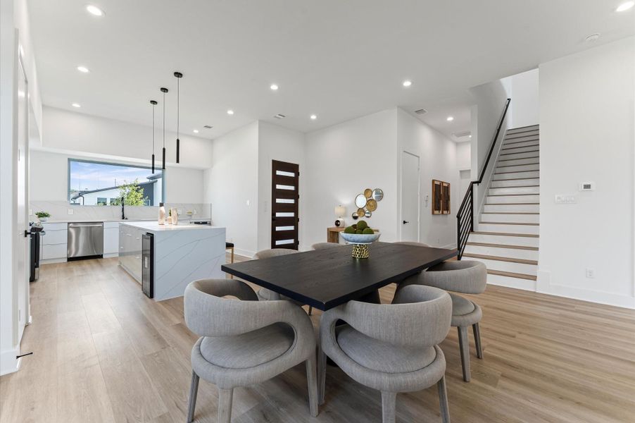 Furnished interior view inside a new home in , Missouri City (Image 5). Furnished interior view inside a new home in , Missouri City (Image 5).