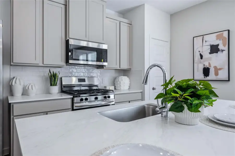 Furnished interior view inside a new home in Pinehaven, Houston (Image 11).