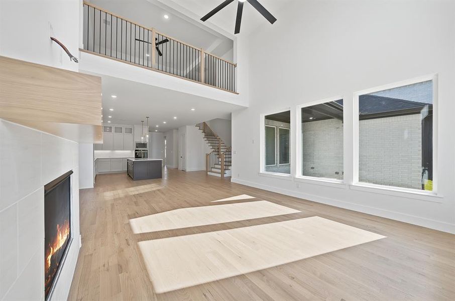 Spacious, unfurnished interior of a new home in Estates at Rockhill, Frisco (Image 24).