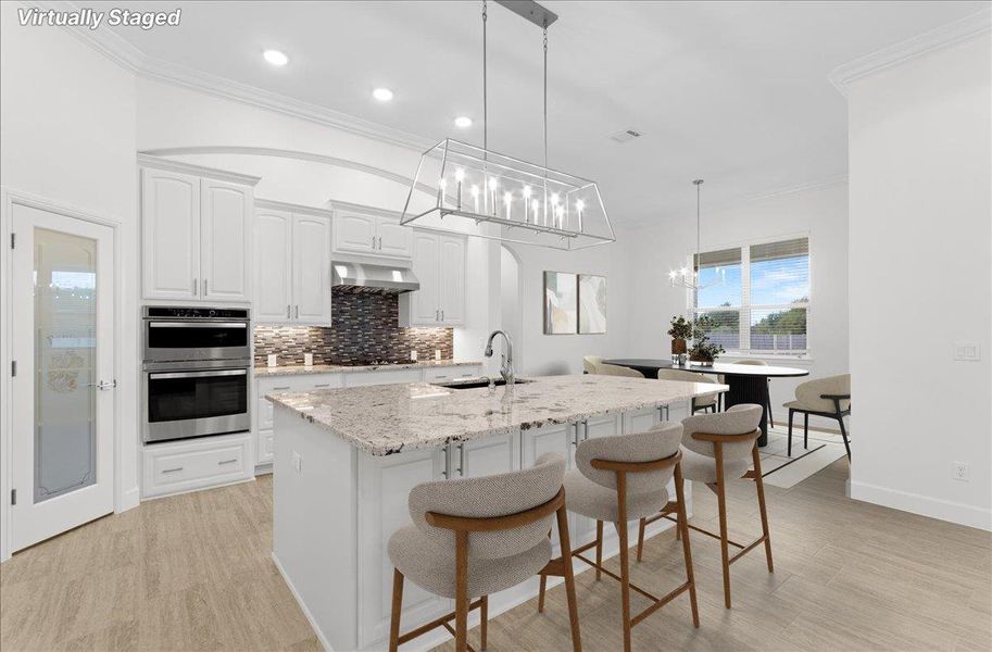 Furnished interior view inside a new home in , Belton (Image 18). Furnished interior view inside a new home in , Belton (Image 18).