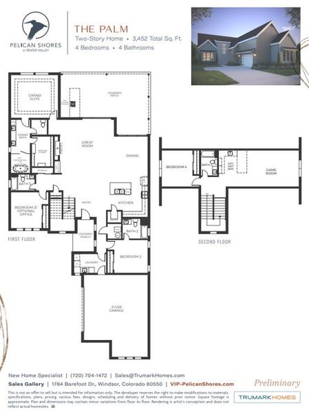 The Palm Floor Plan