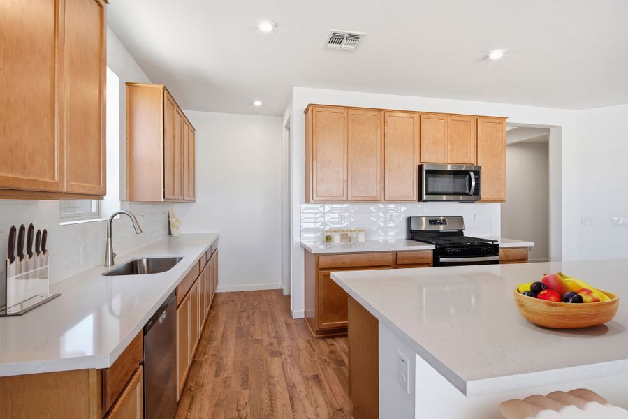 Furnished interior view inside a new home in Montana Vista - Summit, Buckeye (Image 7).