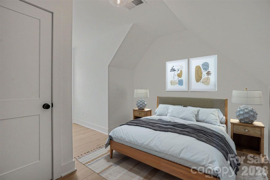 Furnished interior view inside a new home in , Charlotte (Image 12). Furnished interior view inside a new home in , Charlotte (Image 12).