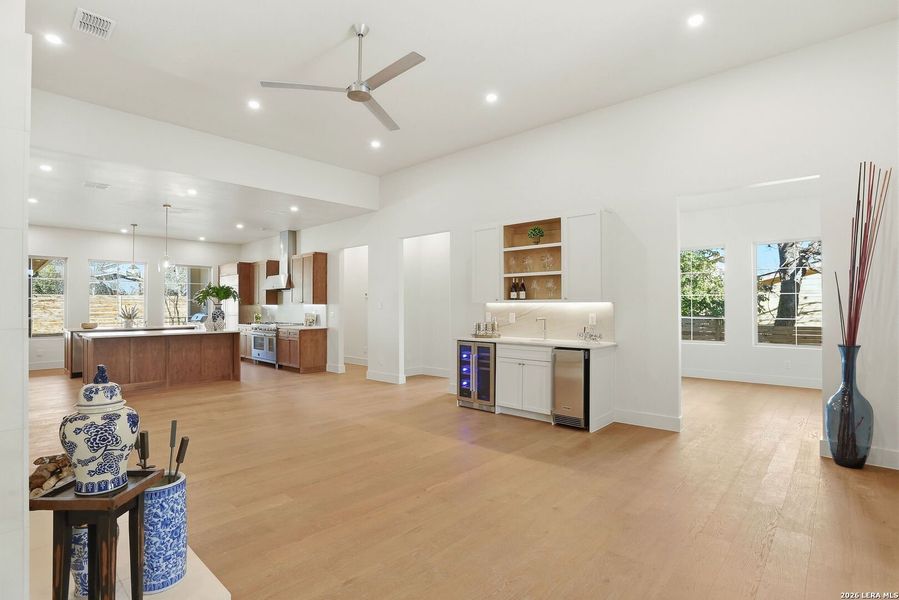 Furnished interior view inside a new home in , Terrell Hills (Image 6).