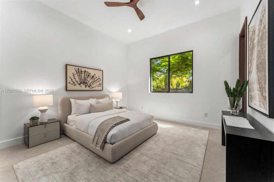 Furnished interior view inside a new home in , Miami (Image 5).