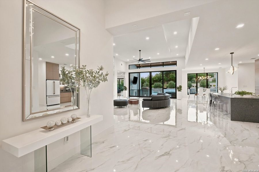 Furnished interior view inside a new home in , San Antonio (Image 55).