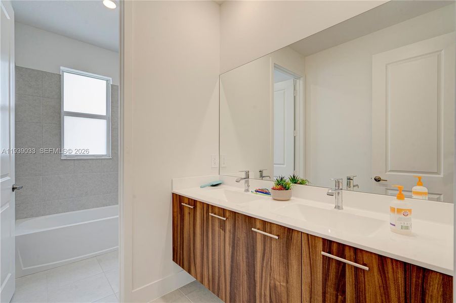 Furnished interior view inside a new home in Crescent Ridge, Davie (Image 12).