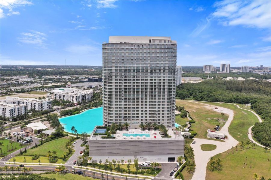 Condo located in North Miami, FL showcasing its design and architecture (Image 3).