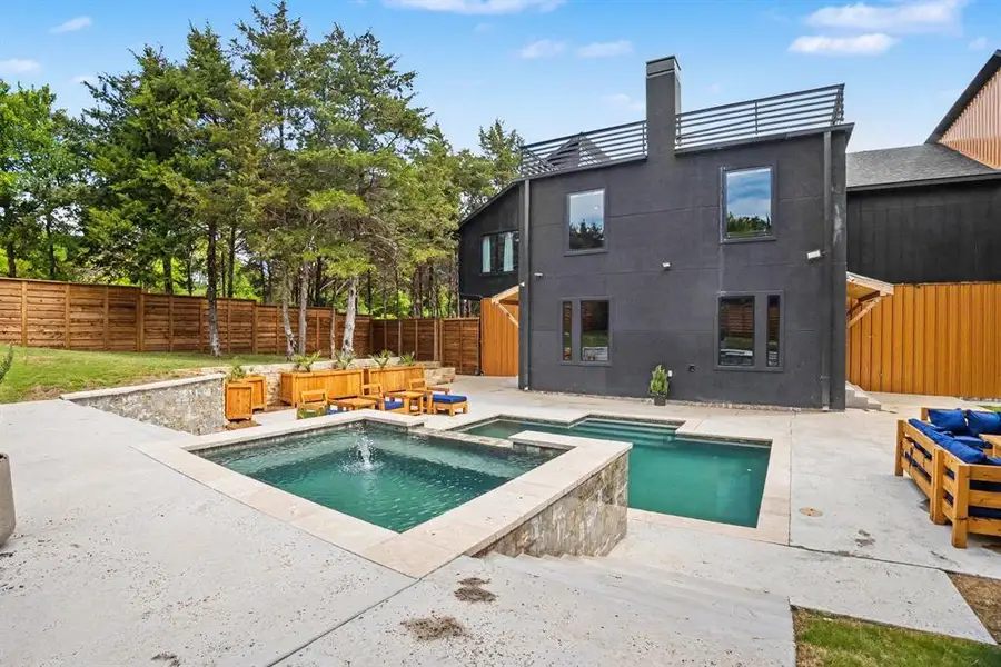 Exterior details and patio area of a home in , Lancaster (Image 28).