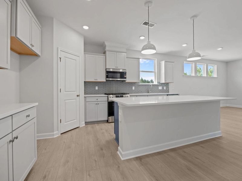 Representative furnished interior of a home built from the The Ashport H by Davidson Homes LLC in Heartland, Heartland (Image 6).