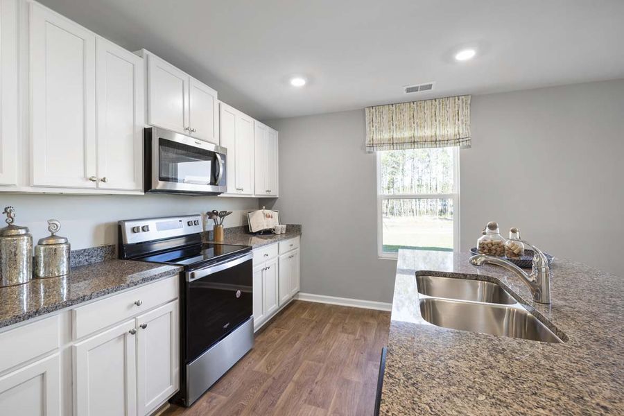 Representative furnished interior of a home built from the GALEN by D.R. Horton in The Pines at New Hampstead, Savannah (Image 14).