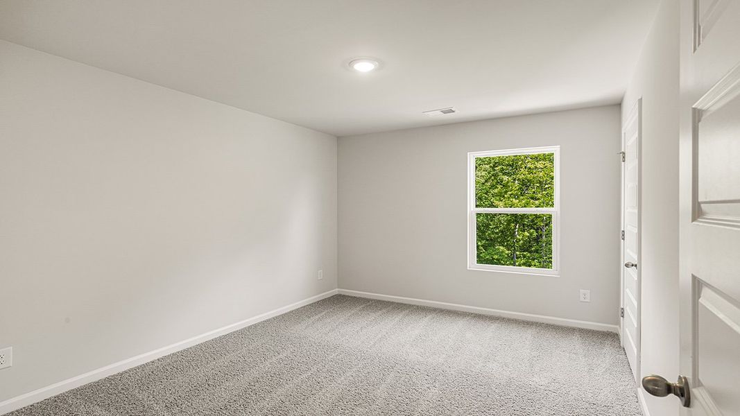 Spacious, unfurnished interior of a new home in Echo Glen, Stockbridge (Image 22). Spacious, unfurnished interior of a new home in Echo Glen, Stockbridge (Image 22).