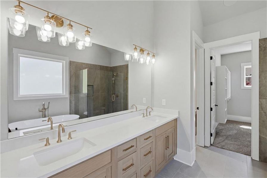 Furnished interior view inside a new home in , Jefferson (Image 15). Furnished interior view inside a new home in , Jefferson (Image 15).