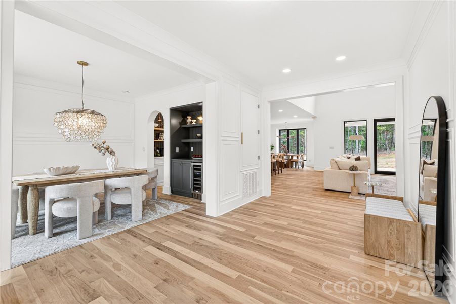 Furnished interior view inside a new home in , Lancaster (Image 27).