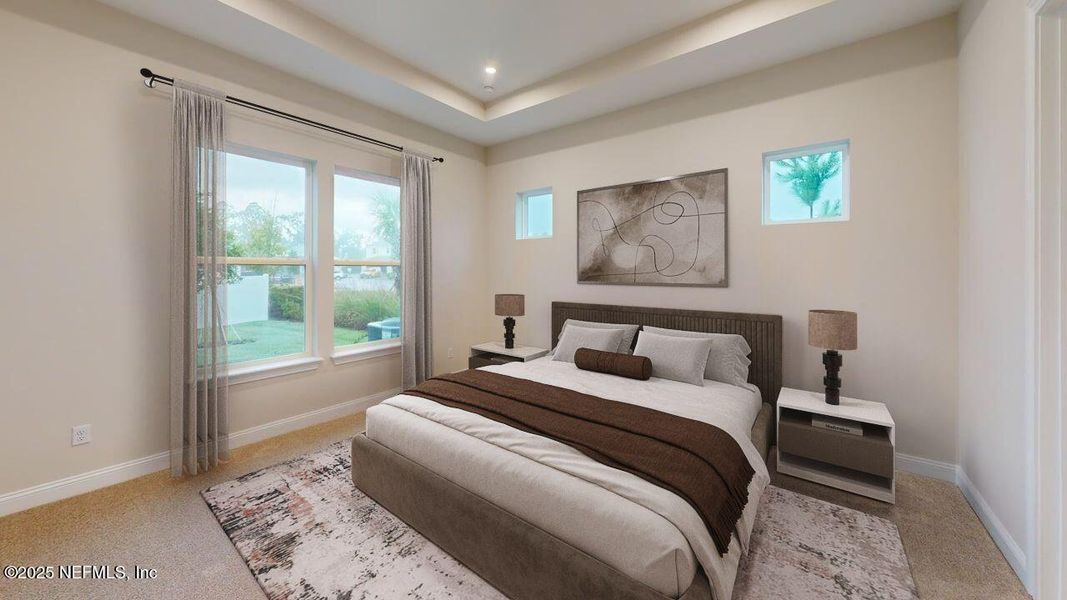 Furnished interior view inside a new home in RiverTown - Ravines, St. Johns (Image 9). Furnished interior view inside a new home in RiverTown - Ravines, St. Johns (Image 9).