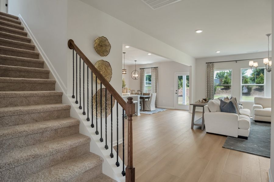 Furnished interior view inside a new home in Hampshire Hills, Columbia (Image 11).