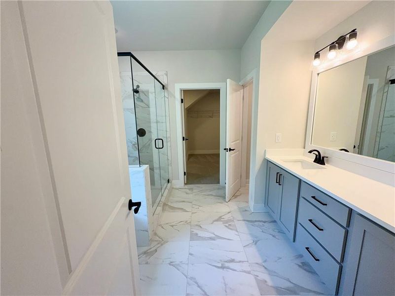 Furnished interior view inside a new home in , Hoschton (Image 13).