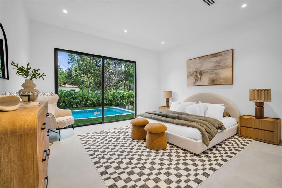 Furnished interior view inside a new home in , Miami Shores (Image 18).