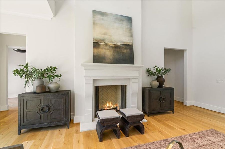 Furnished interior view inside a new home in , Atlanta (Image 14). Furnished interior view inside a new home in , Atlanta (Image 14).