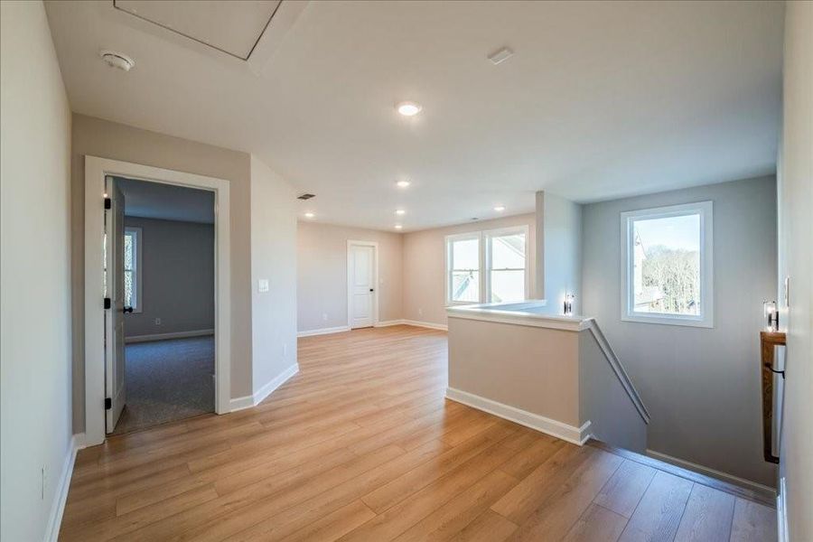Spacious, unfurnished interior of a new home in Autumn Brook, Canton (Image 56).