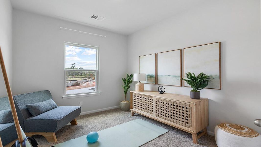 Furnished interior view inside a new home in The Crossing at St. James, Summerville (Image 21).