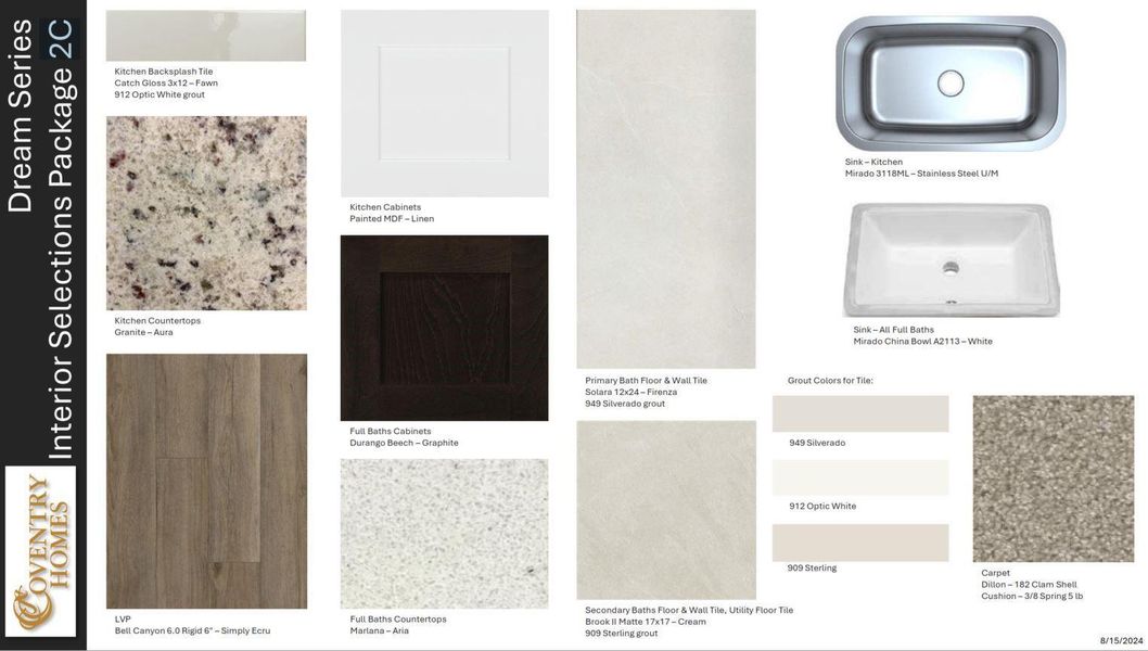 Sample of building materials used in homes in Westridge Cove, Conroe (Image 5). Sample of building materials used in homes in Westridge Cove, Conroe (Image 5).