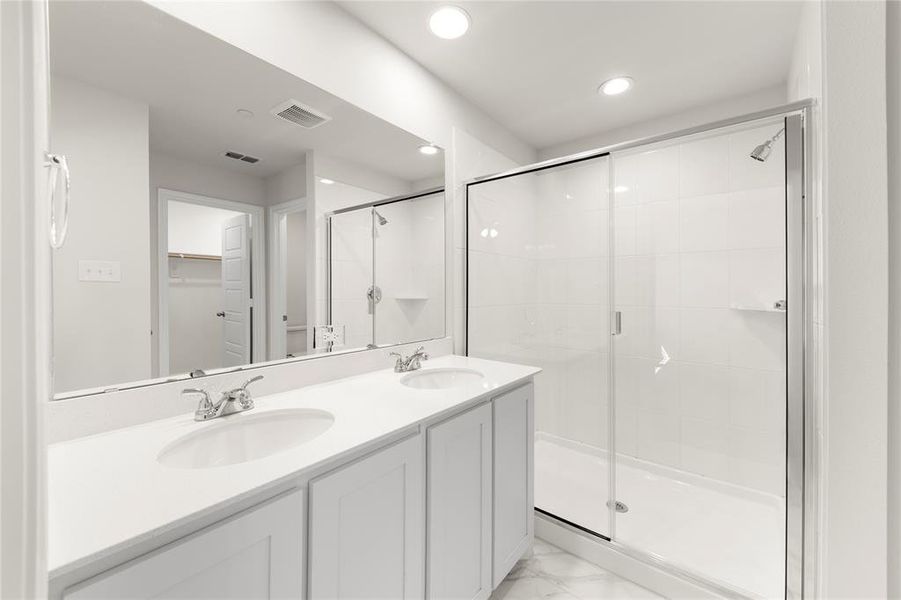 Furnished interior view inside a new home in Sanger Circle, Sanger (Image 3). Furnished interior view inside a new home in Sanger Circle, Sanger (Image 3).