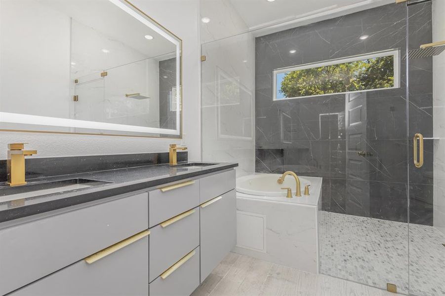 Furnished interior view inside a new home in , Dallas (Image 8). Furnished interior view inside a new home in , Dallas (Image 8).