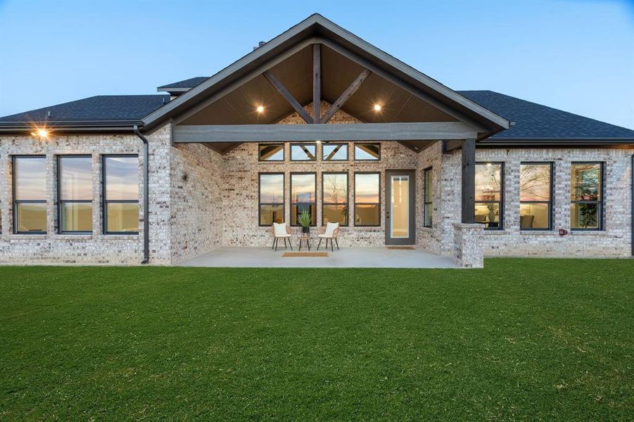 Exterior details and patio area of a home in , Farmersville (Image 30).