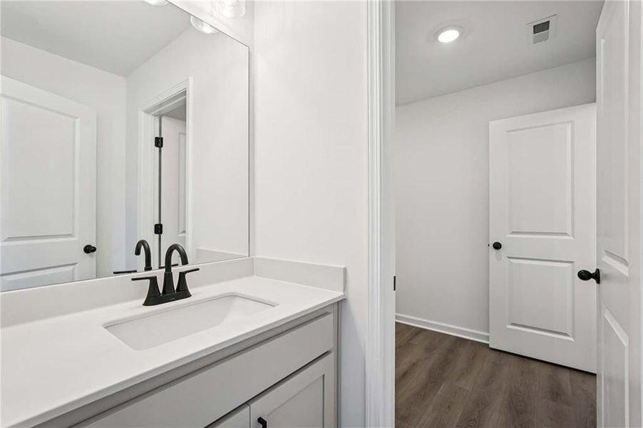 Furnished interior view inside a new home in Arbors at Richland Creek, Buford (Image 10). Furnished interior view inside a new home in Arbors at Richland Creek, Buford (Image 10).