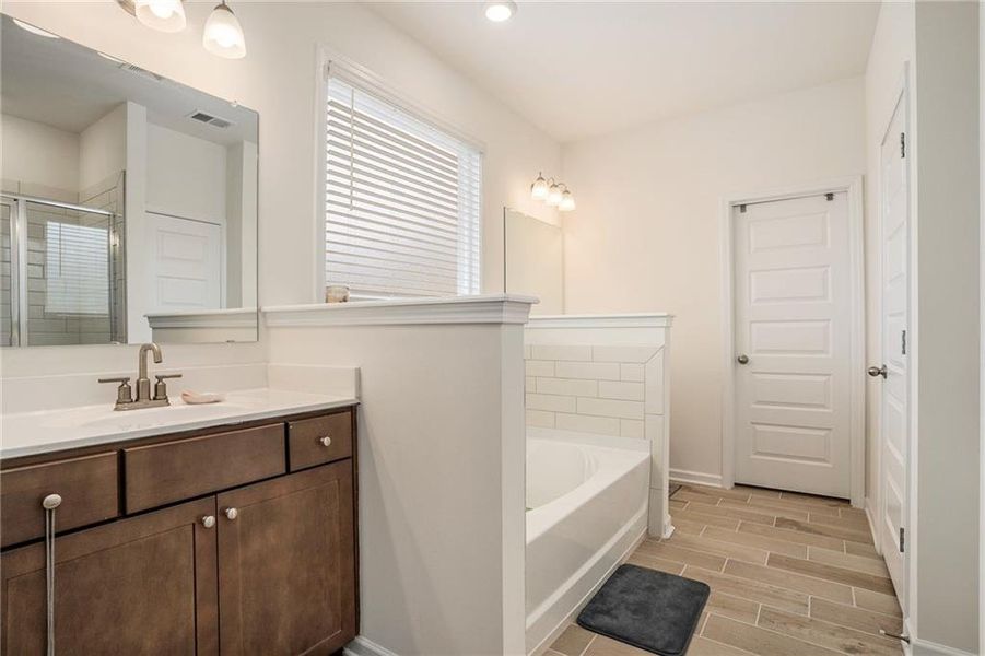 Furnished interior view inside a new home in Wildwood, Covington (Image 15).